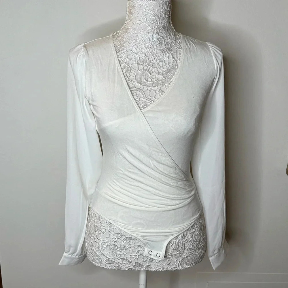 Forever 21 Long-sleeved Bodysuit Sz. S